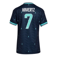 Camiseta Alemania Kai Havertz #7 Segunda Equipación Replica Mundial 2026 para mujer mangas cortas